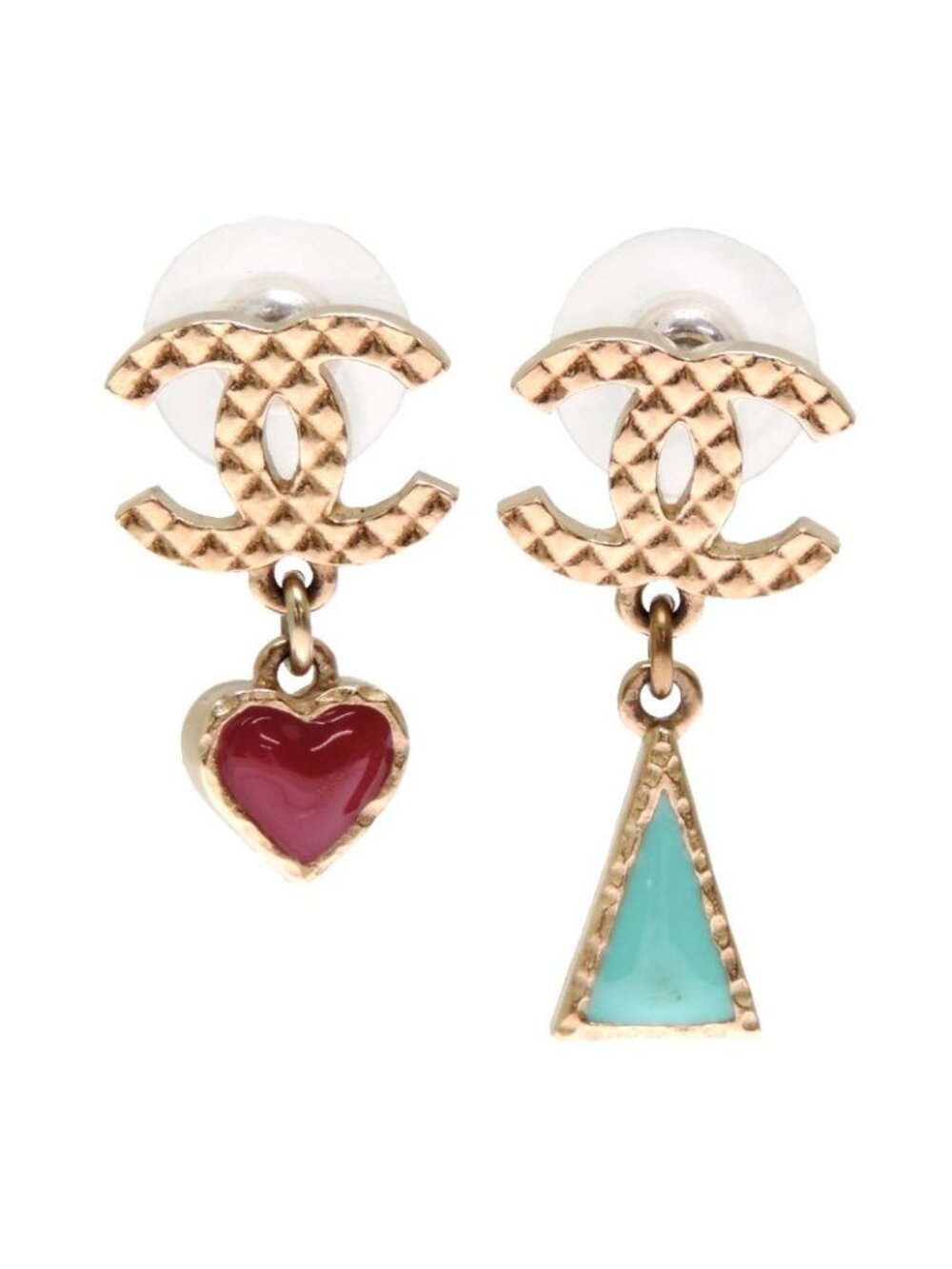 Chanel Earrings Beige